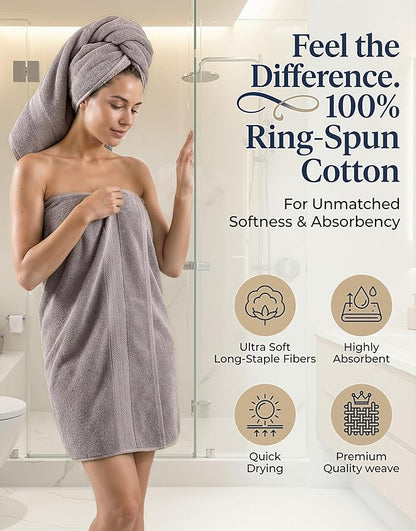 LANE LINEN Luxury Towels and Washcloths Sets