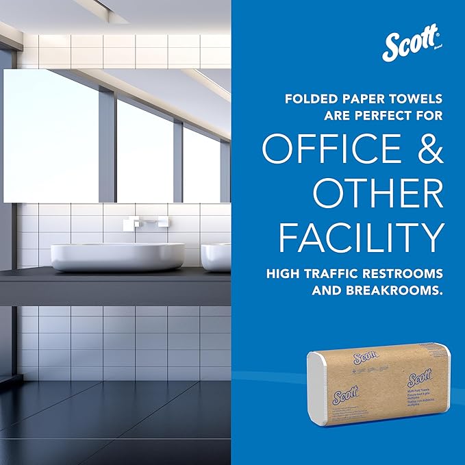 Scott Professional Universal Multifold Paper Towels, Absorbency Pockets