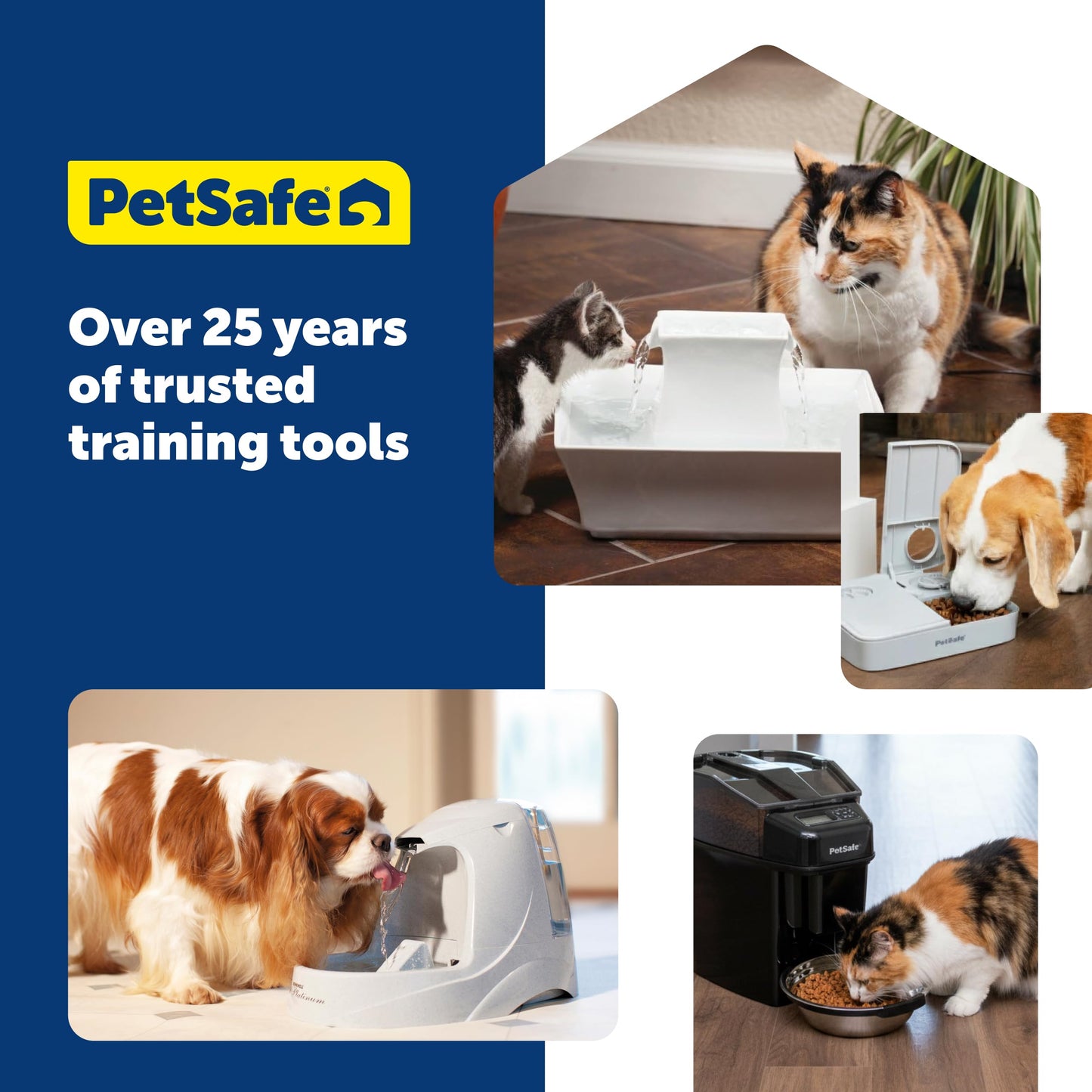 PetSafe Fountain and Feeder Mat, for Dogs and Cats, Silicone Food and Water Placemat, 26 in X 16 in, Waterproof, Dishwasher Safe, Pet Food Mat with Lip