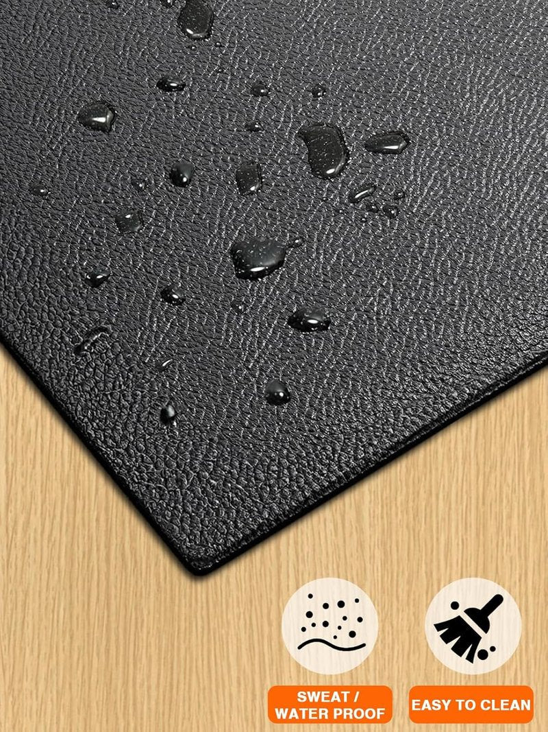 Treadmill Mat - 55"x25" Heavy-Duty Exercise Equipment Mat for Carpet & Hardwood Floors | Foldable Walking Pad Mat