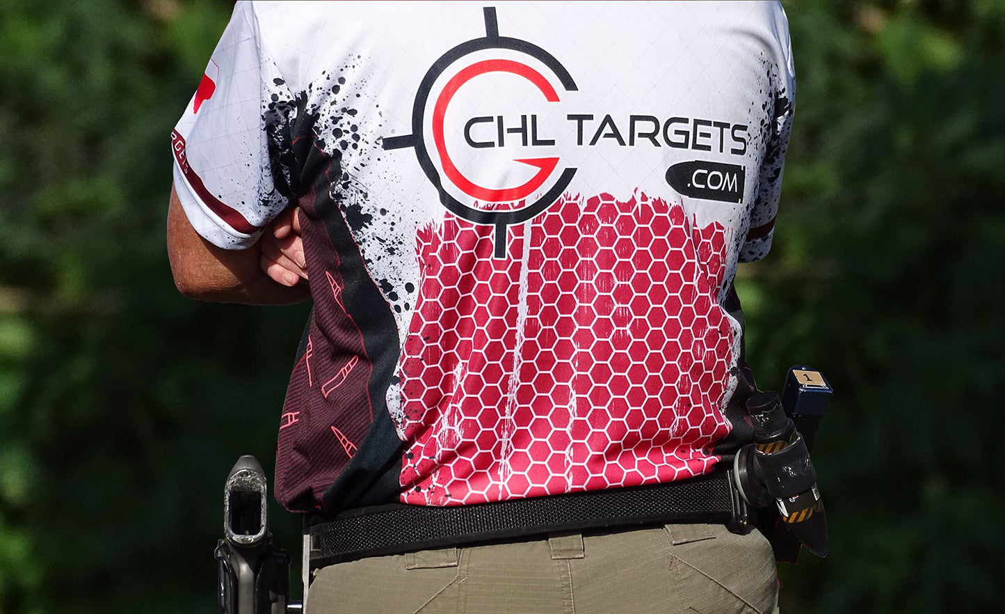 Official IDPA Cardboard Shooting Targets, Competition Torso Target, IDPA Silhouette Shooting Target, Paper Targets, Shooting Range Targets, Rifles, Handguns, & Shotguns (20 Target Pack)