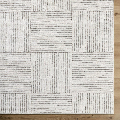 Livabliss x Galey Alix Architect II Modern Geometric Area Rug, 7'10" x 10' (8' x 10'), Brown