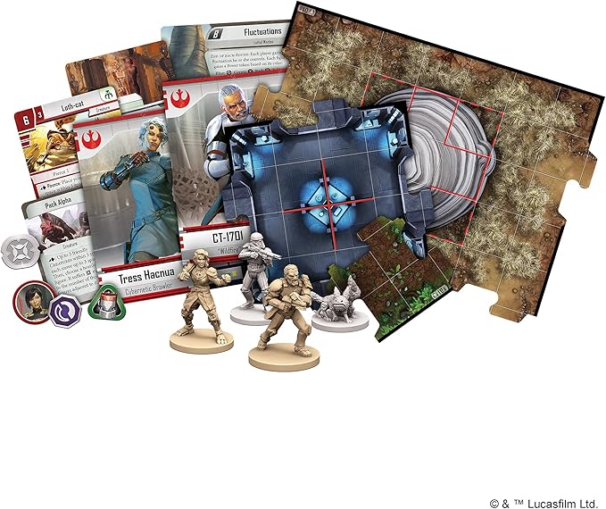 Star Wars Imperial Assault Board Game Tyrants of Lothal EXPANSION - Epic Sci-Fi Miniatures Strategy Game for Kids and Adults Ages 14+ 1-5 Players 1-2 Hour Playtime Made by Fantasy Flight Games