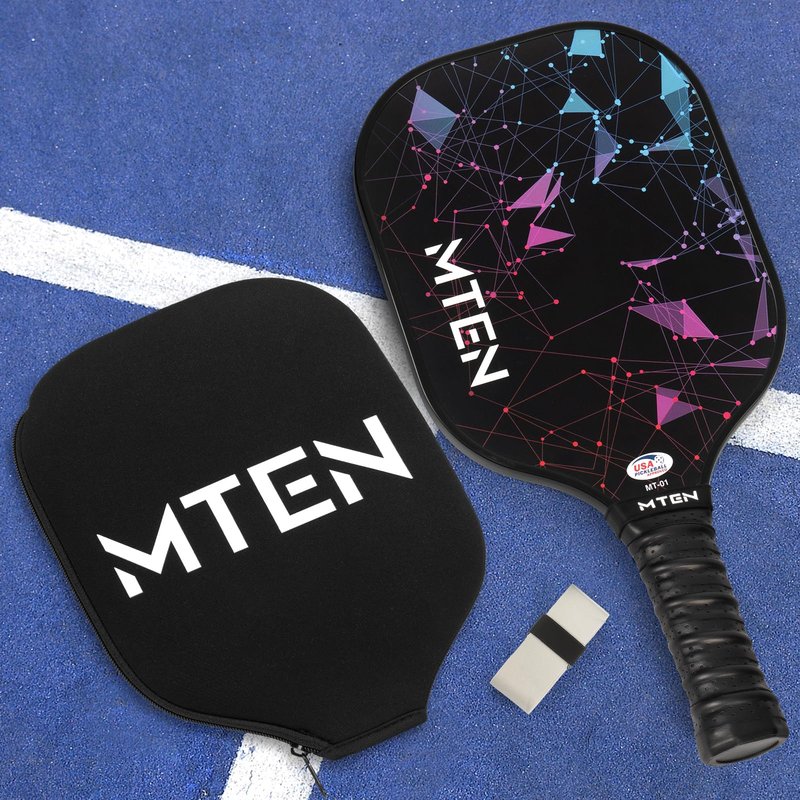 MTEN Pickleball Paddle, USAPA Approved with Protective Cover