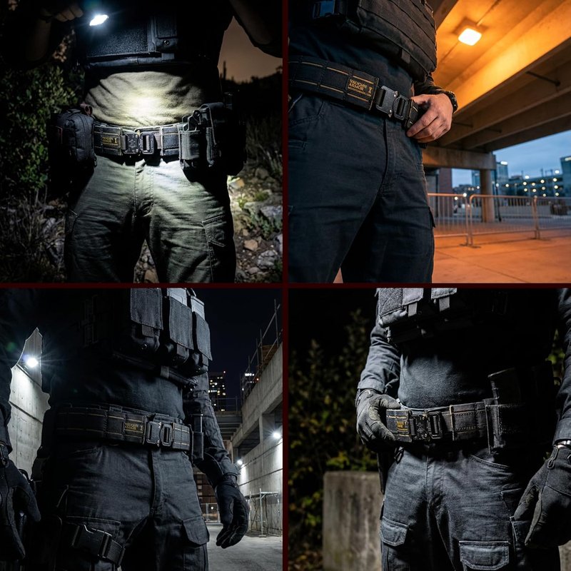 Battle Belt - Tactical Cordura® Nylon with Genuine COBRA® Buckle | Laser Cut Design