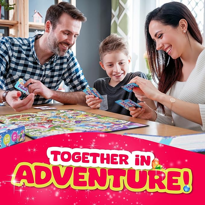 Number Park - Addition &amp Subtraction Math Games for Kids Ages 5-8 - Fun Educational Learning Game - Board Games for Kindergarten &amp Up - Gift