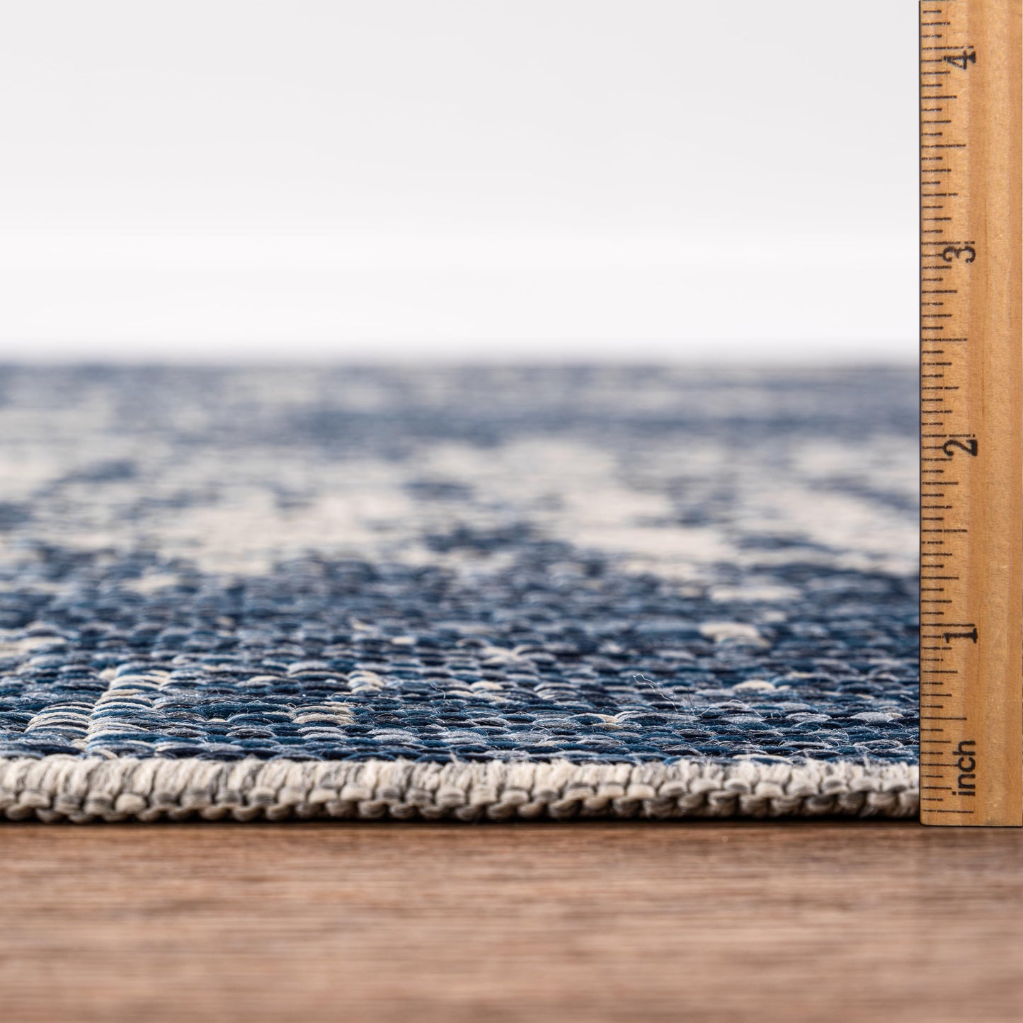 Keen Home Design Terrace Outdoor Area Rug - 5x8 Washable Indoor/Outdoor Rug for Patio, Kitchen, Balcony, Beach, Garden, Deck and Porch, Size: 5'3"x7'7"