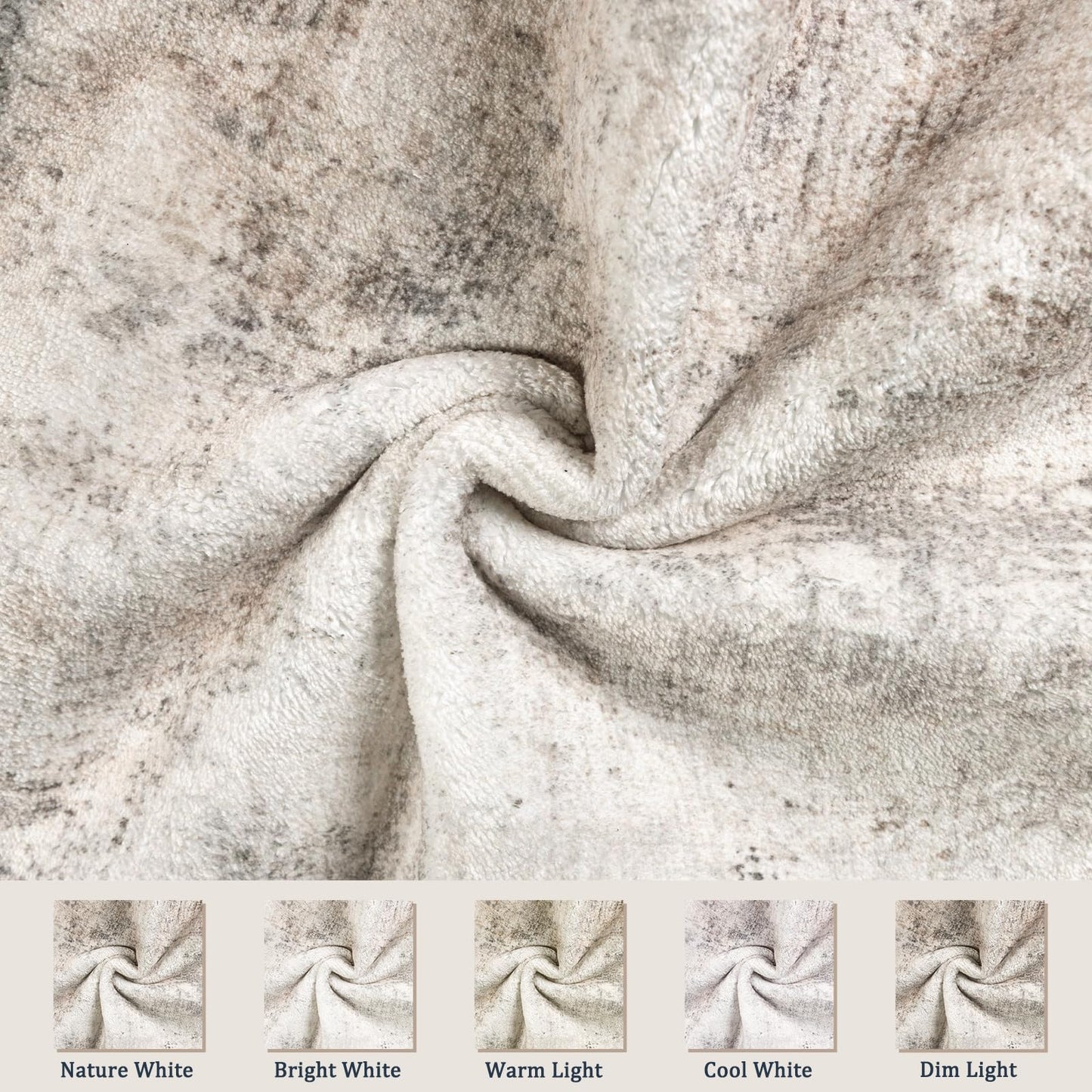 Capslpad Machine Washable Rug, Modern Abstract 3x5 Light Beige Rug, Low Pile Soft Non-Shedding Area Rug for Entryway, Bedside, Living Room, Hardwood Floor