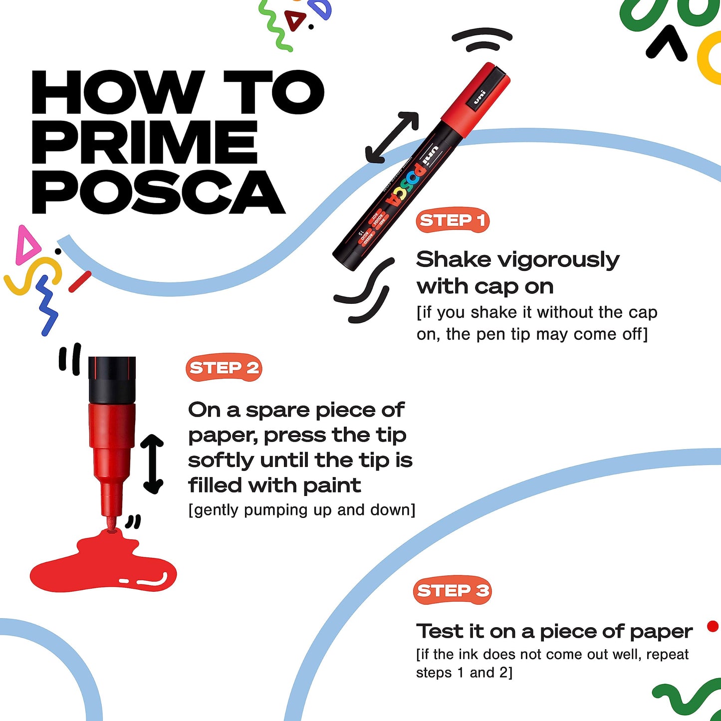 Posca Paint Markers Set of 4 Warm Neutral Tones; 3M Fine POSCA Markers with Reversible Tips; POSCA Marker Set of Acrylic Paint Pens | POSCA Pens for Art Supplies; Fabric Paint; Fabric Markers