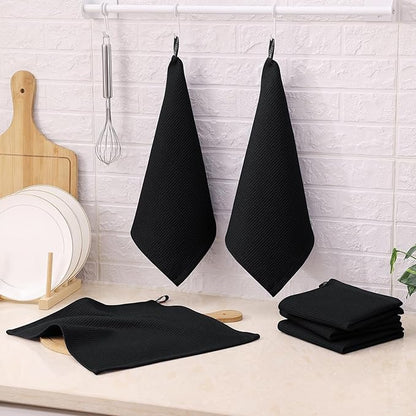 Homaxy 100% Cotton Waffle Weave Dish Cloths