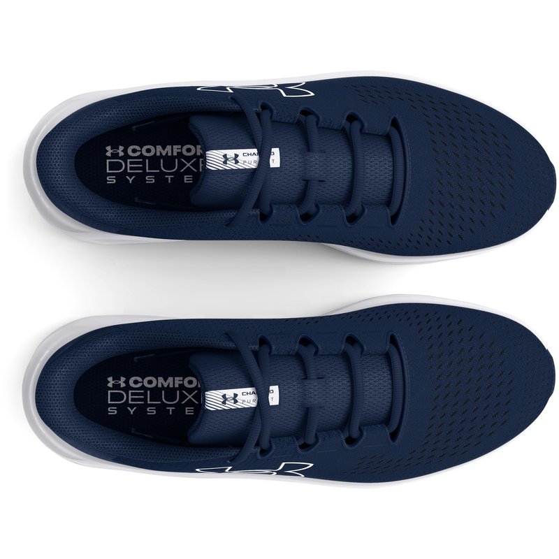 Under Armour Men's Charged Pursuit 3 Big Logo, (400) Academy/Academy/White, 10.5, US