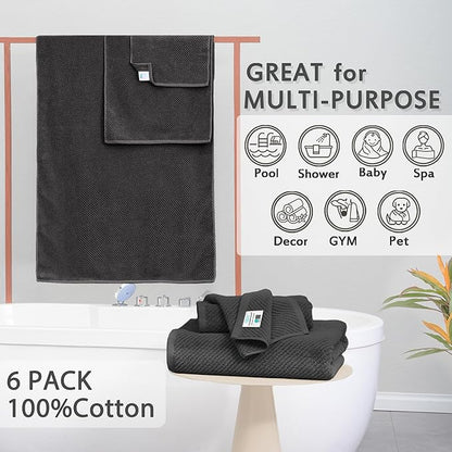 VOOVA & MOVAS Gray Towels