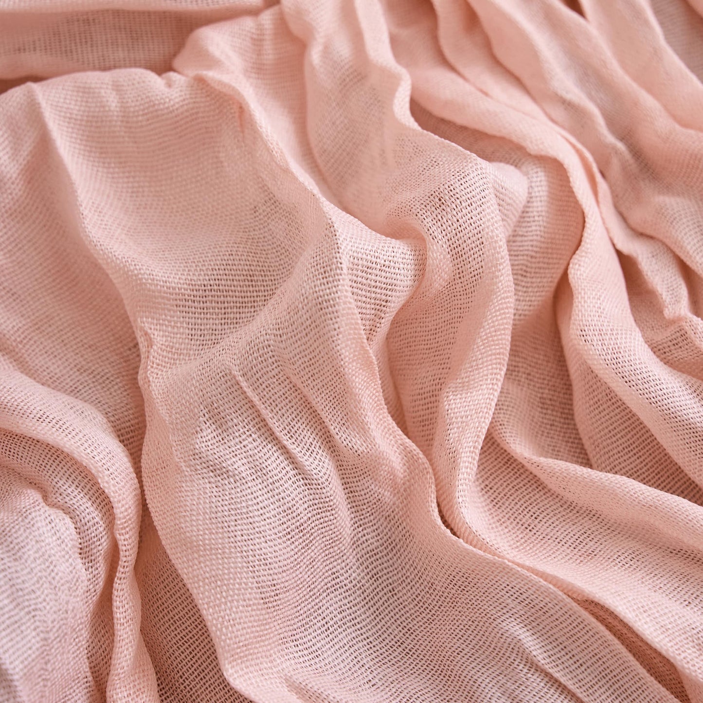 Asee'm Cheesecloth Table Runner 120 Inches Dusty Pink Boho Gauze Cheese Cloth Runner 10FT Rustic Sheer Summer Spring Easter Table Runners for Wedding Baby Shower Holiday Party Decoration