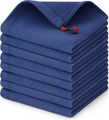 Homaxy 100% Cotton Waffle Weave Dish Cloths