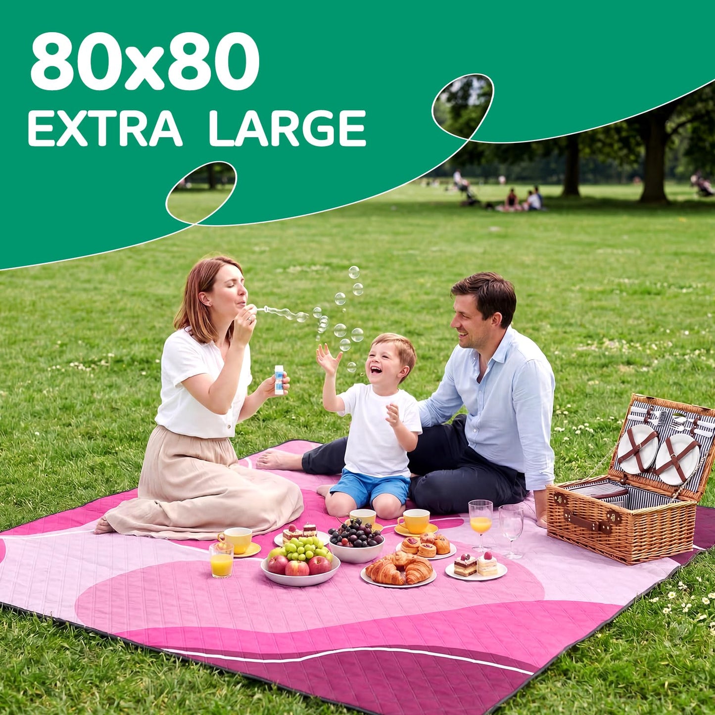 Extra Large Outdoor Picnic Blanket Camping Beach Mat Rug Adult Women Her Mother Day Sister Mom Gf Girlfriend Aunt Titi Best Friend Friendship Grandma Bestie Wife Daughter Law Lady Happy Birthday