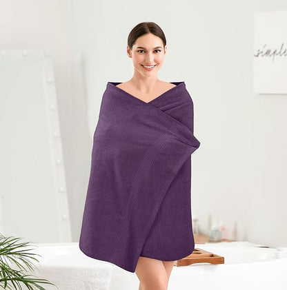 Utopia Towels 4 Pack Premium Bath Towels Set, 27 by 54 Inches, 100% Ring Spun