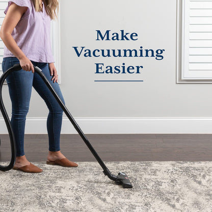 Veken 6 Ft Round Rug Pad Gripper for Hardwood Floors, Non Slip Circle Rug Pads for Area Rugs, Thick Dark Grey Rug Grippers for Tile Floors, Under Carpet Anti Skid Mat, Keep Your Rugs Safe and in Place