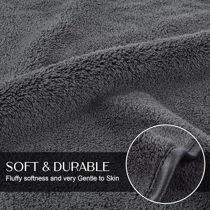 KinHwa Microfiber Hand Towel Ultra Soft Large Hand Towels