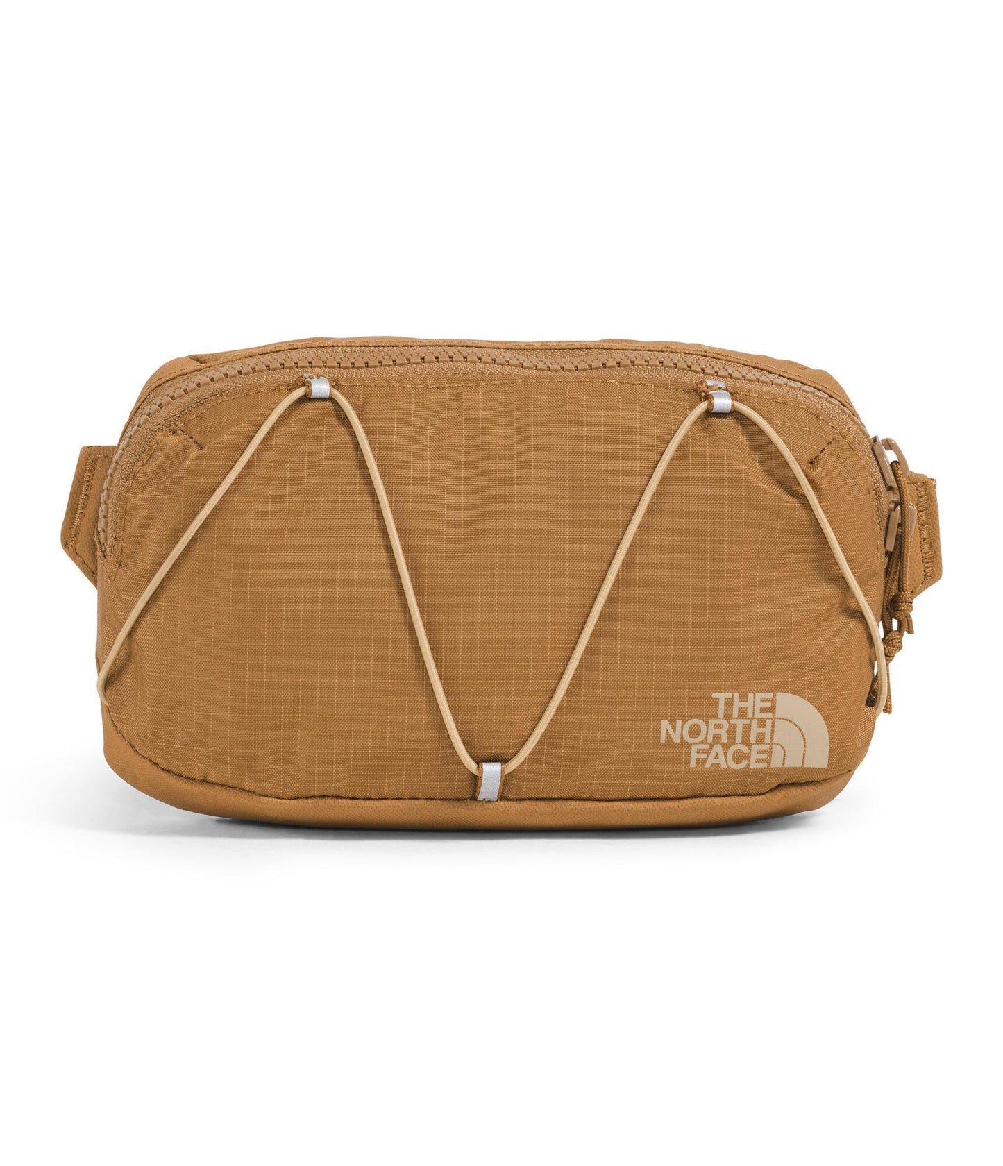 THE NORTH FACE Terra Lumbar Hiking Hip Pack - 1 Liter Storage Belt Bag, Water Repellent Finish, Adjustable Strap, Utility Brown/Khaki Stone, One Size