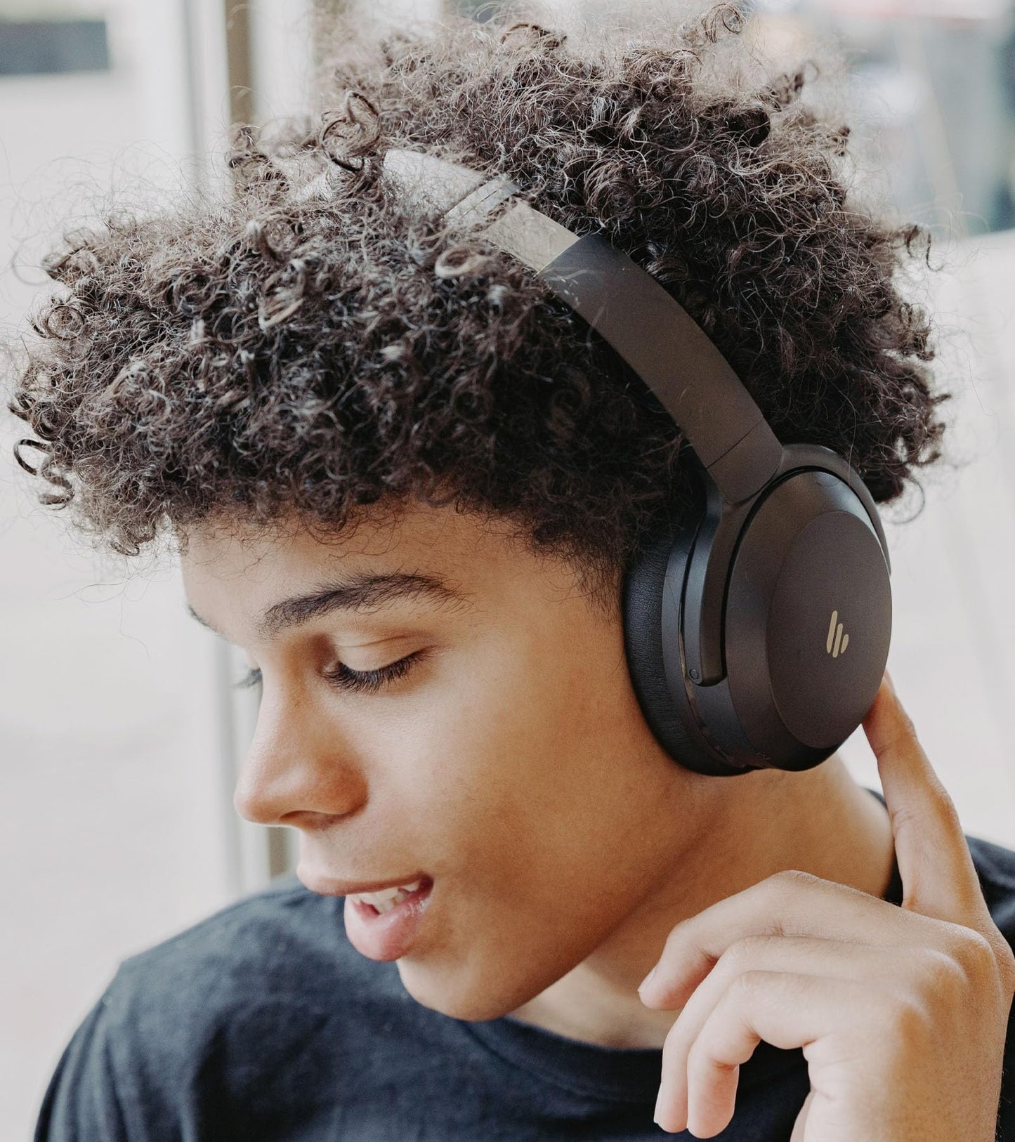 Edifier WH700NB Pro Wireless Over-Ear Headphones with Active Noise Cancellation, Hi-Res Audio, Bluetooth V5.4, Multi-Point Connection, Al Clear Calls, Fast Charging, Foldable (Black)