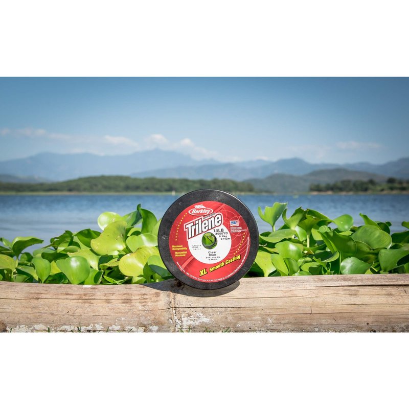Berkley Trilene® XL®, Clear, 12lb | 5.4kg, 3000yd | 2743m Monofilament Fishing Line, Suitable for Freshwater Environments