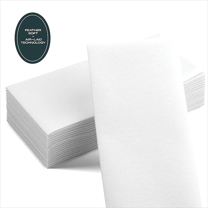 5000-Pack Servietto Disposable Linen-Feel Guest Towels