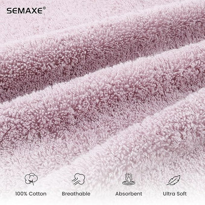 SEMAXE 12 Pack Hand Towels for Bathroom, 100% Cotton Towels
