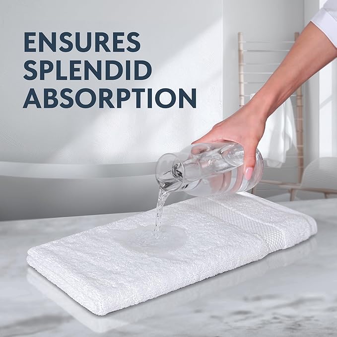 Luxury White Hand Towels