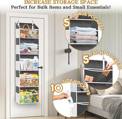 Ofiray-home 2 Pack Over Door Organizer