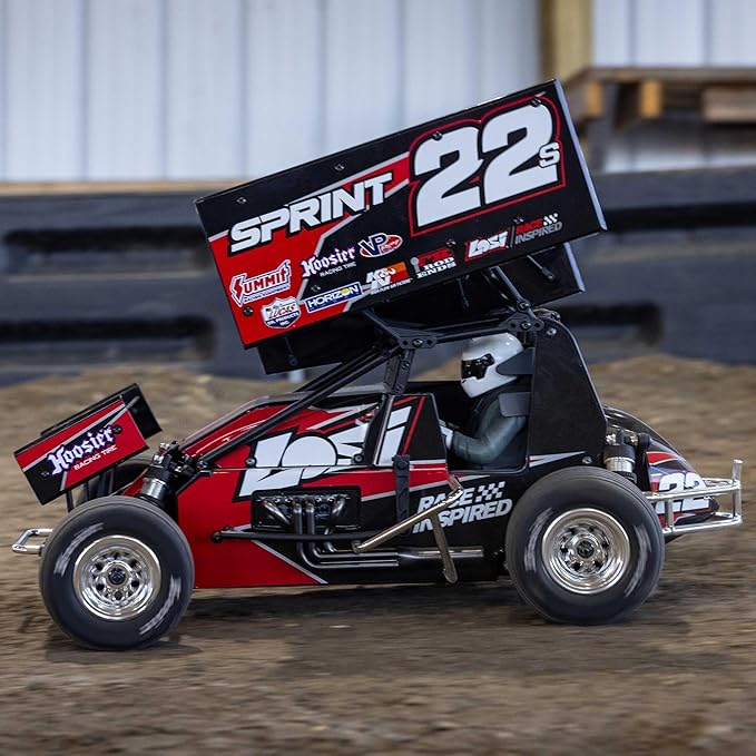 Losi 22S Sprint RTR with Battery and Charger Red 1/10 2 Wheel Drive LOS-2359