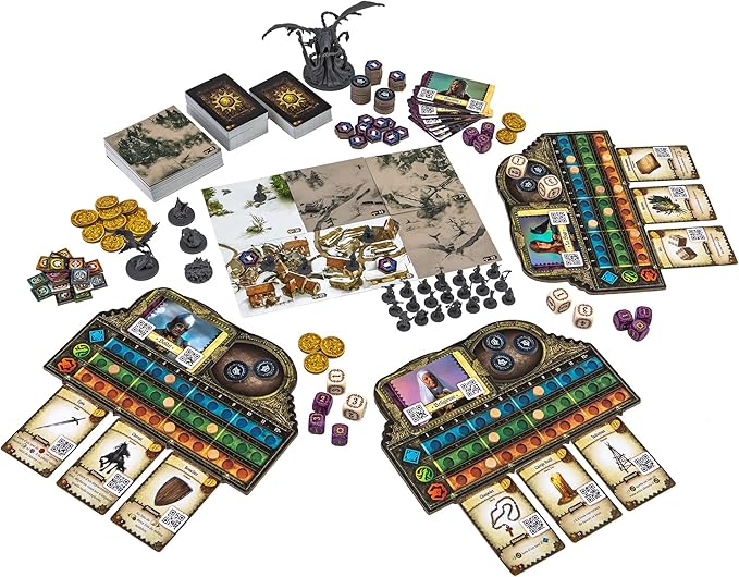 Destinies Board Game - Immersive Storytelling and Adventure for Tabletop Enthusiasts Ages 14+ 1-3 Players 120-150 Minute Playtime Made by Lucky Duck Games