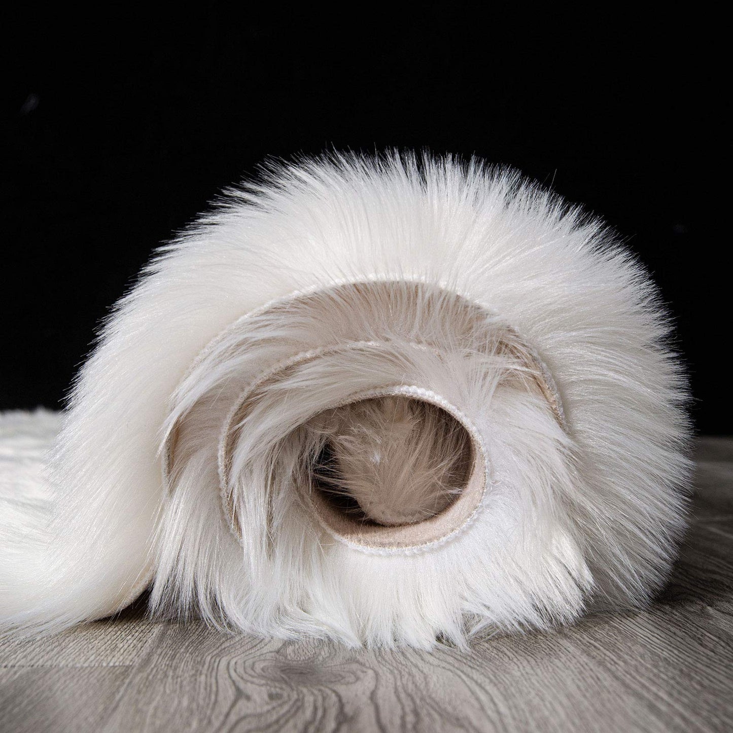 Carvapet Soft Fluffy Faux Sheepskin Fur Area Rug for Bedroom Floor Sofa Living Room 3 x 5 Feet,White