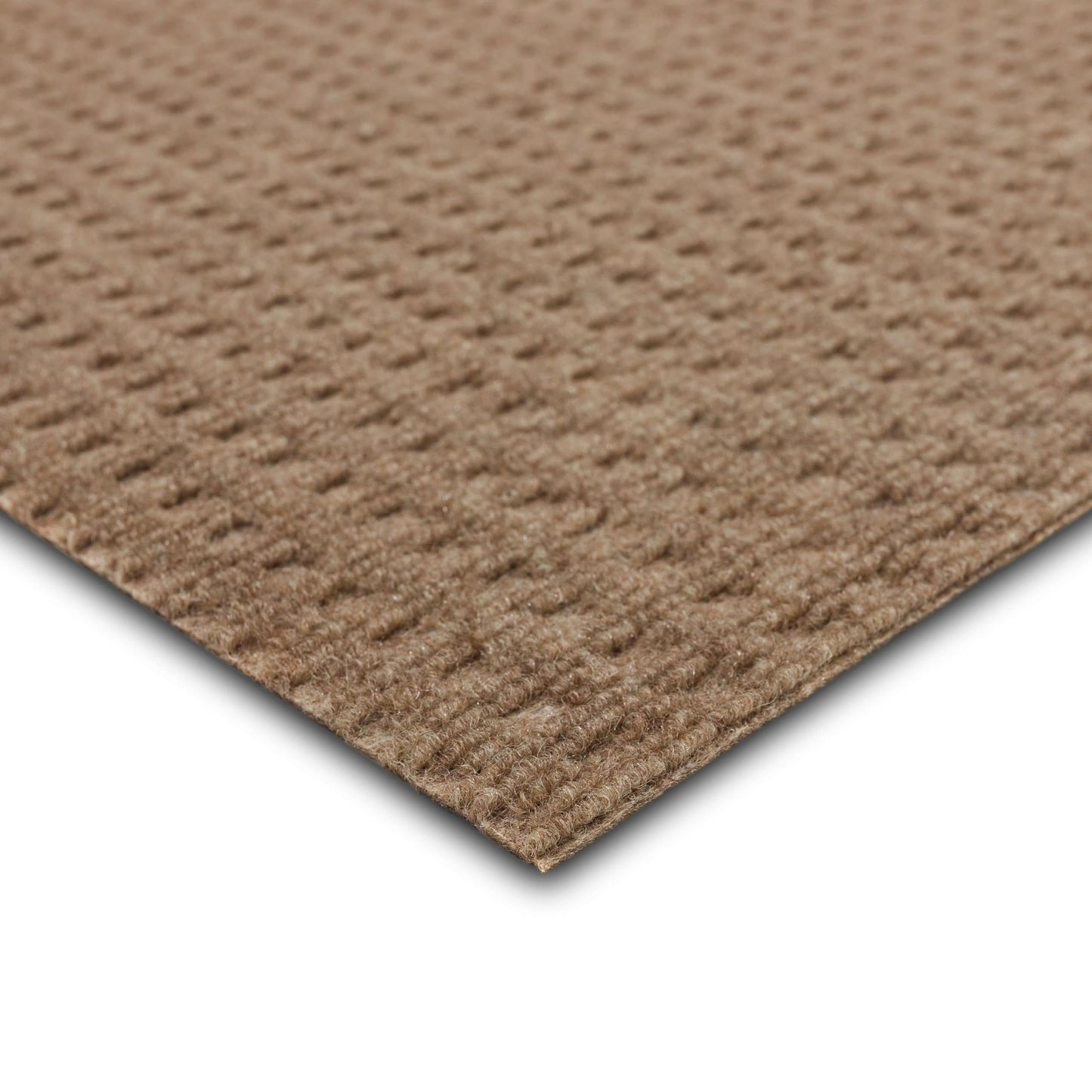 Mohawk Home Peel and Stick Carpet Tiles 18x18 Inch Indoor Outdoor Polyester, Stain Resistant, Easy DIY Install (10 Tiles, 22.5 Sq Ft,Taupe Interlace)
