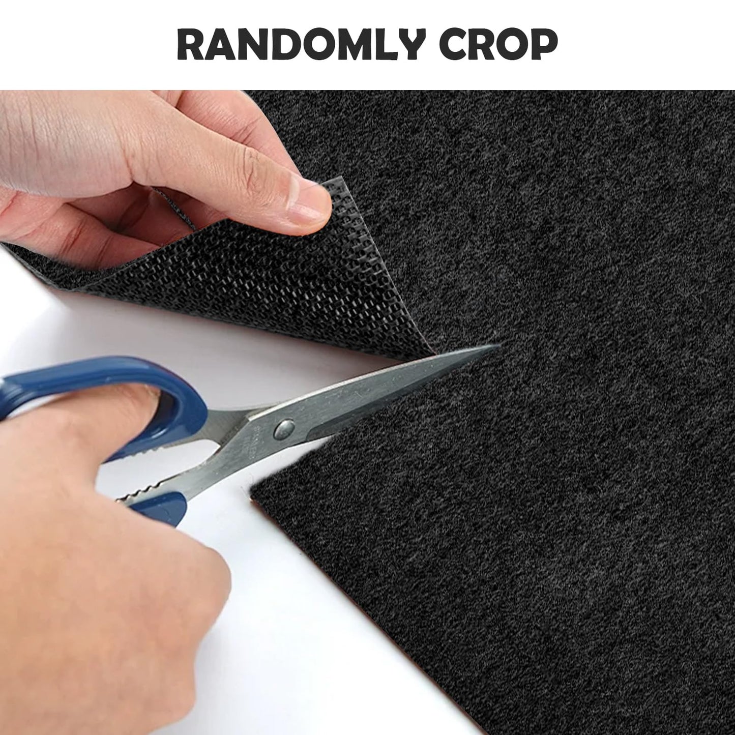 Extra Thick Black Carpet Runner 3 x 30Ft, Non-Slip TPR Rubber Backing, 450 GSM Heavy-Duty Aisle Runner Black Runner Rug for Wedding Ceremony, Hollywood Party, Graduation & Award Events
