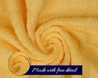 ZUPERIA Classic Hand Towels Pack of 10 100% Ring Spun Cotton Light Weight &