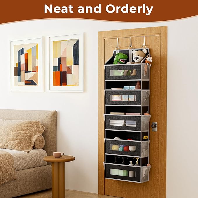 5-Tier Over The Door Storage Organizer