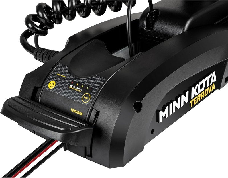 Minn Kota Terrova Electric Trolling Motor - GPS & Spot-Lock, 80 Lb Thrust | 45 in Shaft for Freshwater