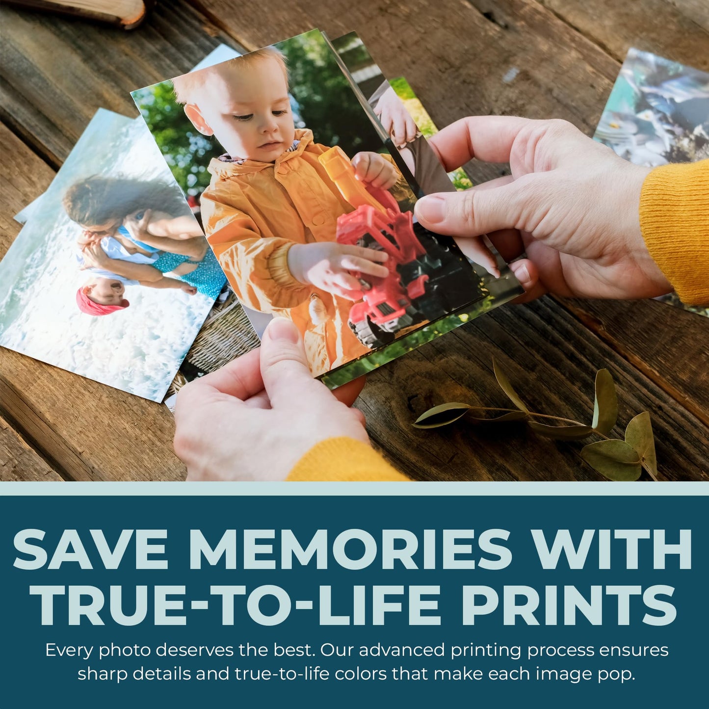 Photo Prints - Glossy - 4x6 - Standard Size - Upload Your Own Photos - Personalized Picture Prints - Custom Printed Photos for Home Decor - Made in the USA - Custom Prints for Picture Frames and Wall Art