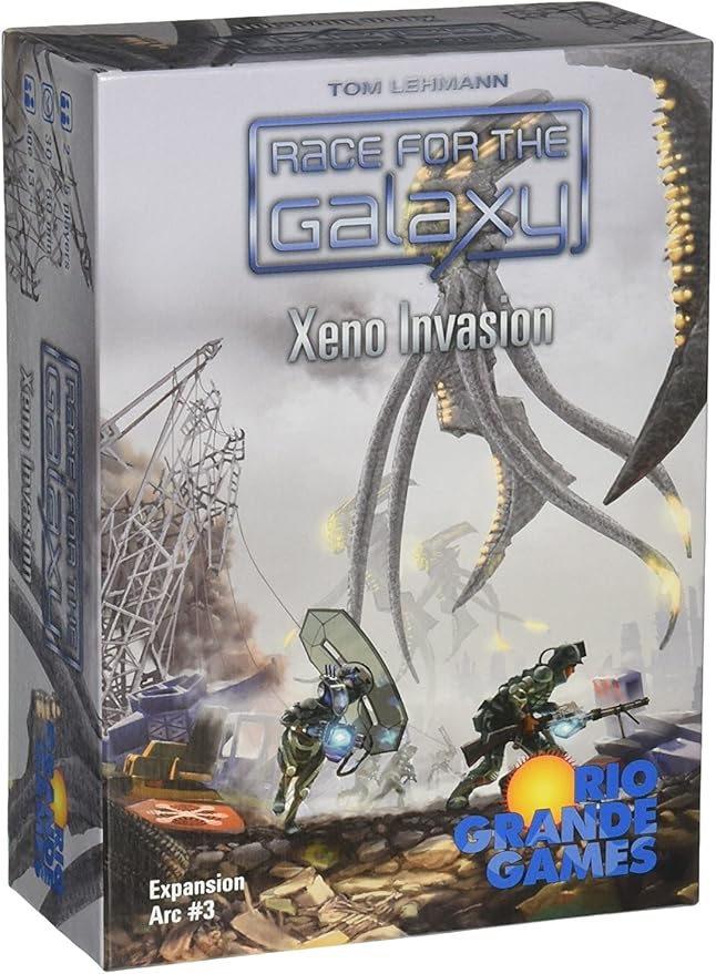 Rio Grande Games Race for the Galaxy Xeno Invasion Strategy Board Game Expansion Arc 3