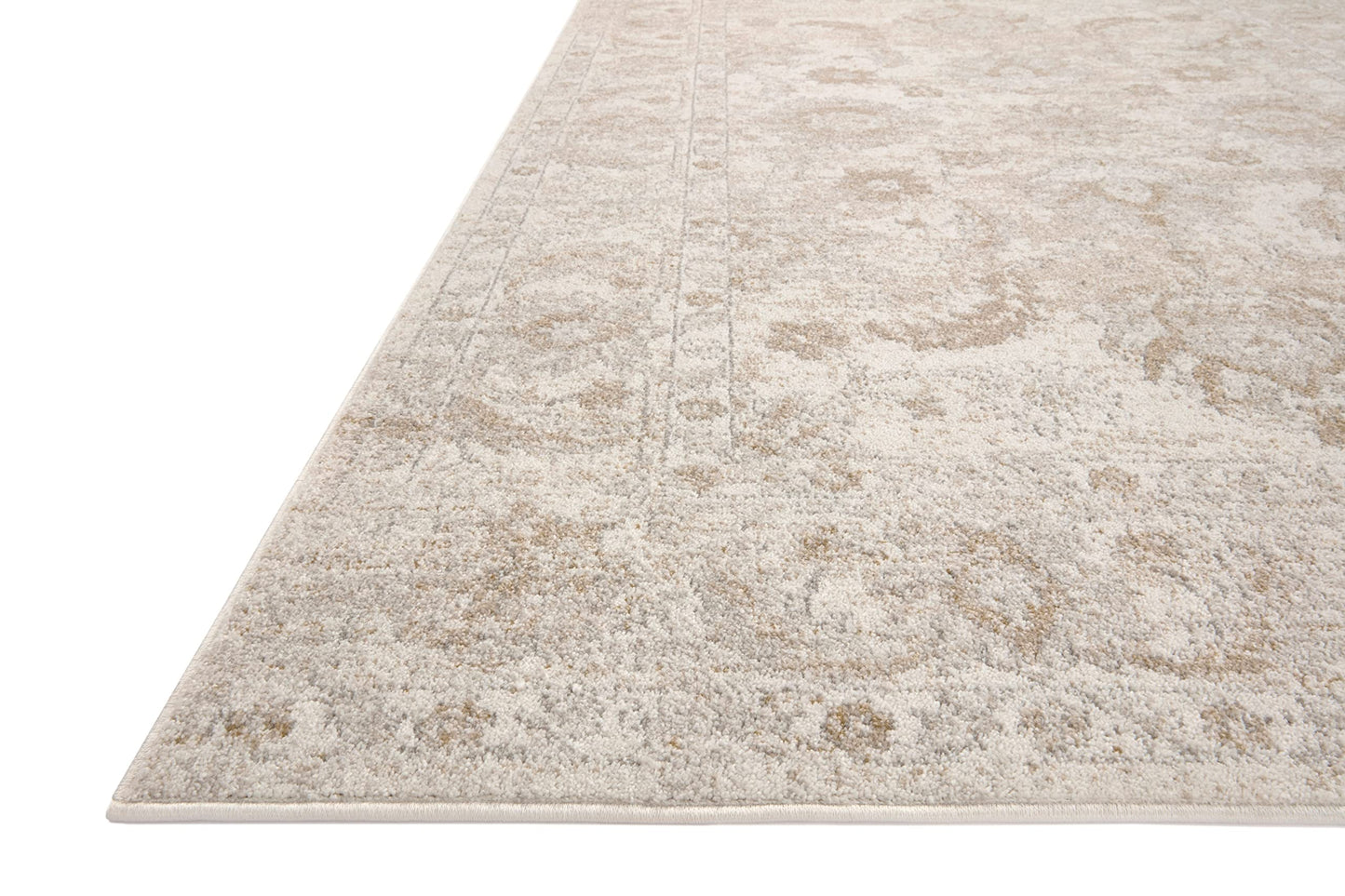 Loloi Odette Collection ODT-03 Ivory/Beige 5'-3" x 7'-9" Area Rug