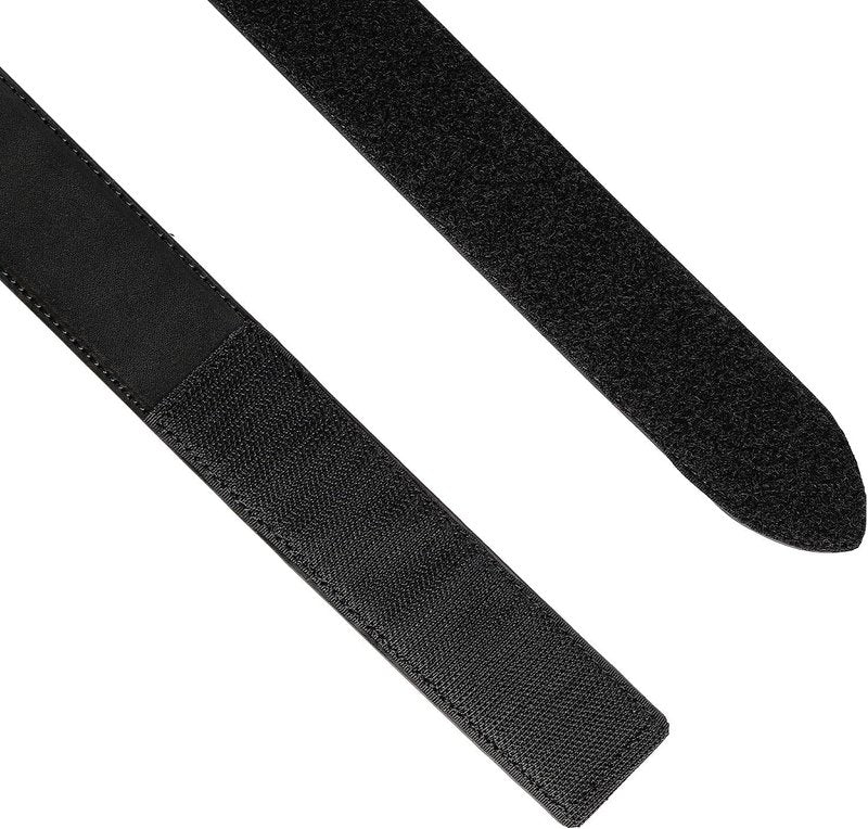 TACNEX Police Reversible Leather Inner Duty Belt - Buckleless Design, 1.5" Wide