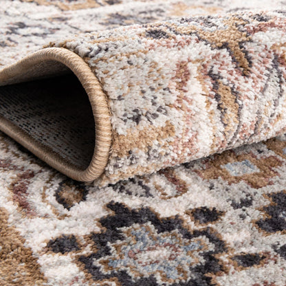 Unique Loom Eco Southwestern Collection Area Rug - Breckenridge (Rectangular 5' 3" x 8' 0", Khaki Gray/Black)