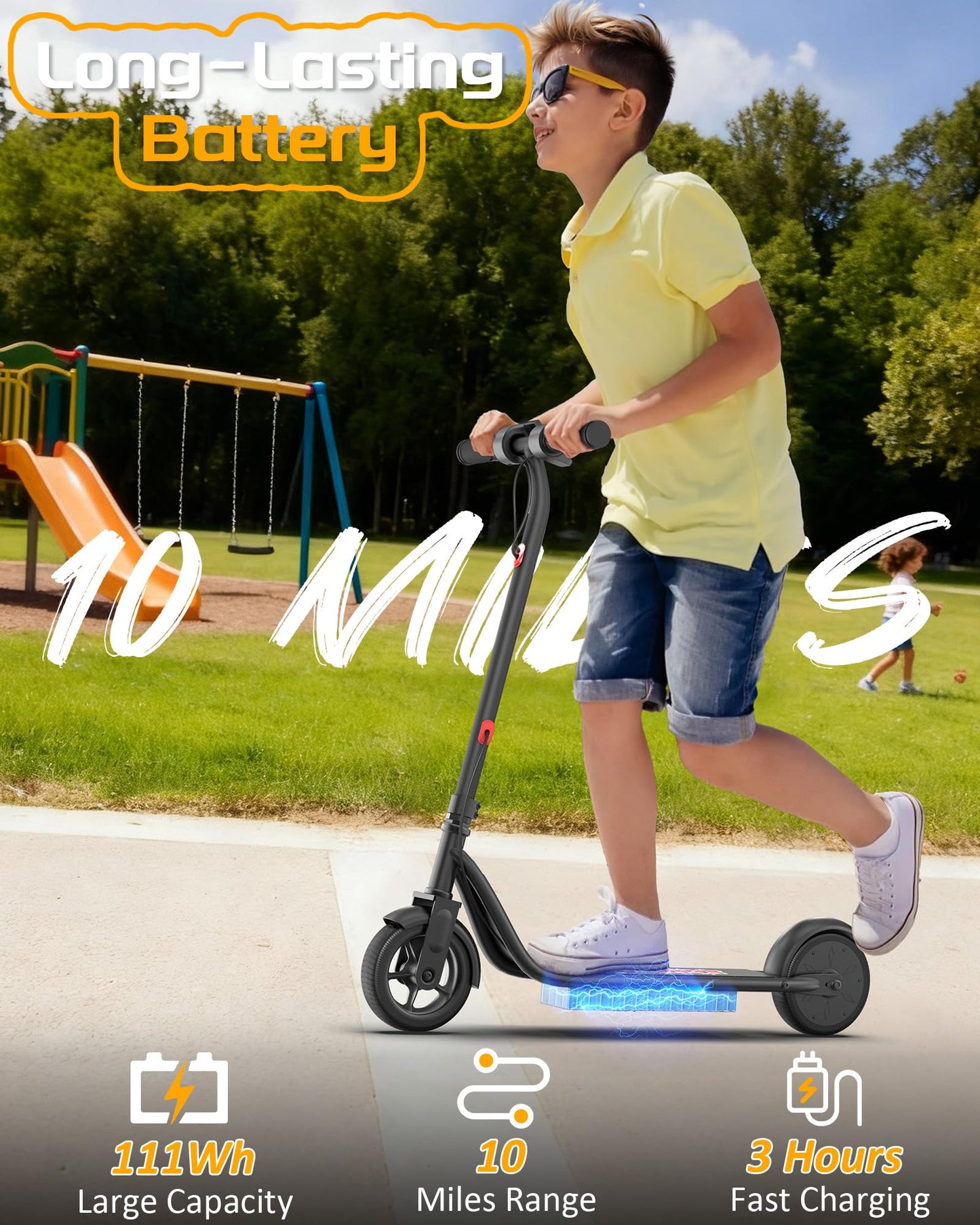 MAXSHOT Electric Scooter Adults & Big Kids, Top Speed 9/16/19/22MPH, 10/12/16/21/50Miles Range, 6.5"/8.5"/14" Tires Folding Commuter Escooter with Dual Suspension for Commuting, APP Control