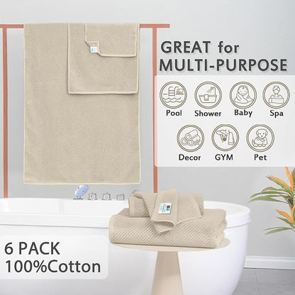 VOOVA & MOVAS Bath Towel Sets