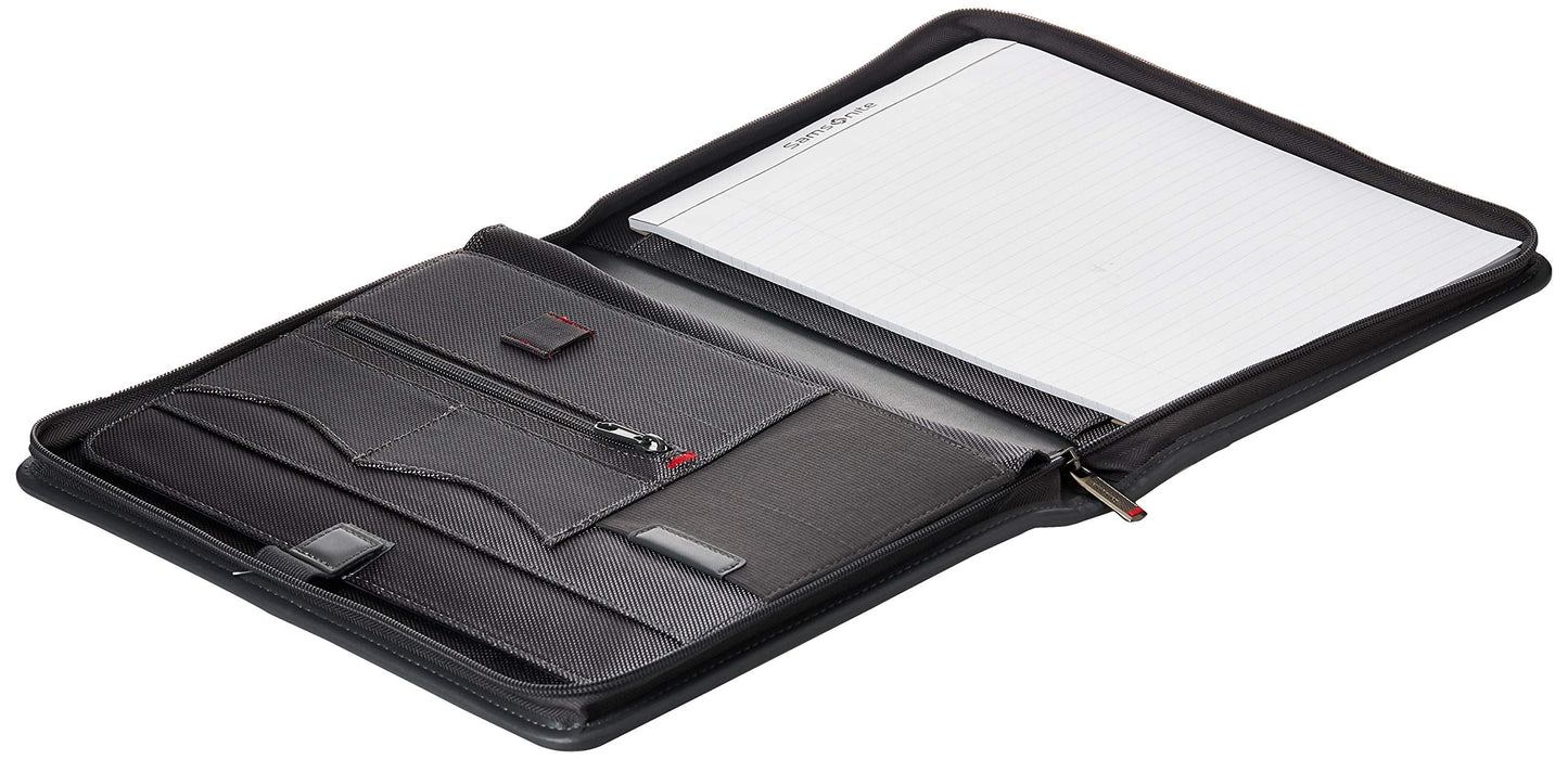 Samsonite Xenon Business Zip Portfolio, Steel Grey, One Size