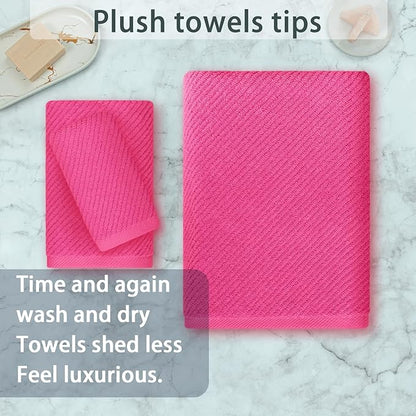Hot Pink Towels for Bathroom
