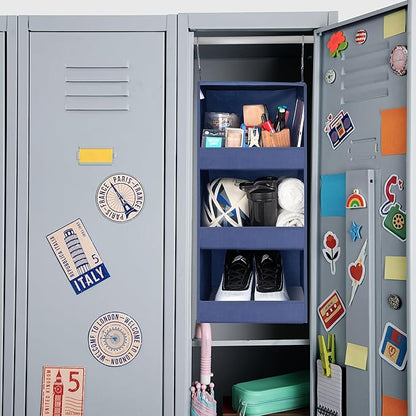 GRANNY SAYS 3-Shelf Closet Organizers and Storage, Foldable Hanging Closet