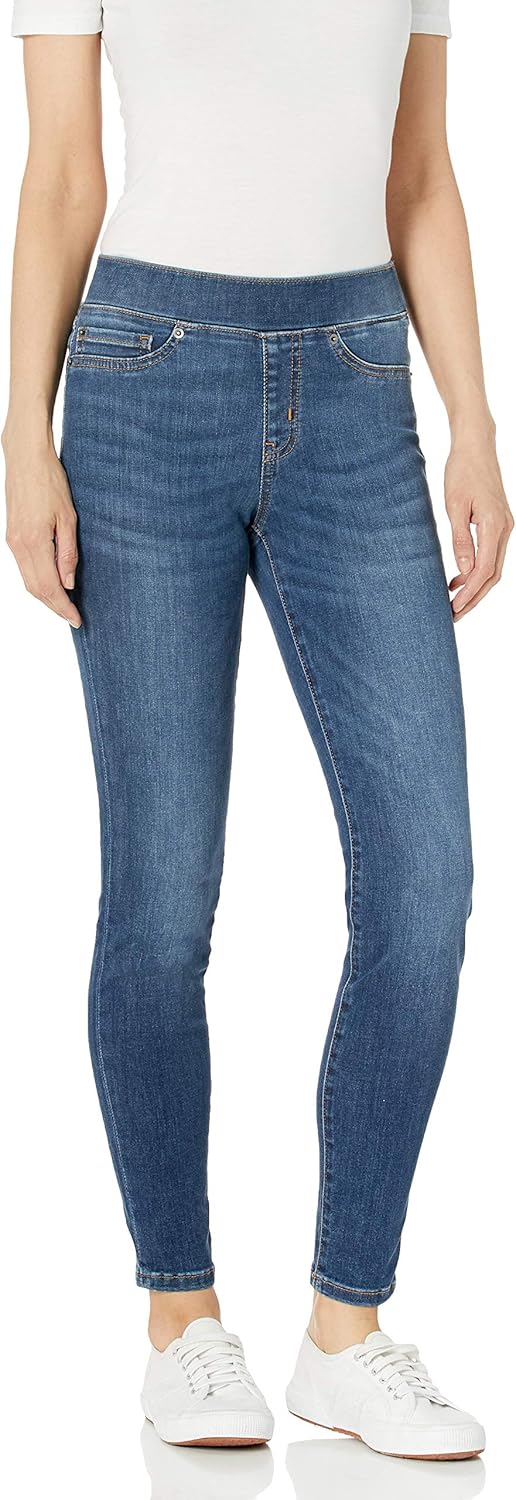 Amazon Essentials Women's Mid-Rise Stretch Pull-On Jegging - Discontinued Colors