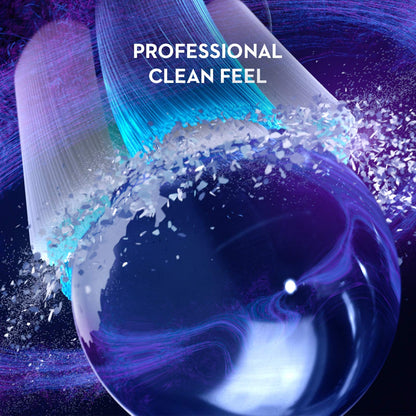 Oral-B iO Series 10 Rechargeable Electric Toothbrush with Visible Pressure Sensor to Protect Gums, 2 Min Timer, 7 Cleaning Settings, 4 Replacement Toothbrush Heads, and Charging Travel Case, Black