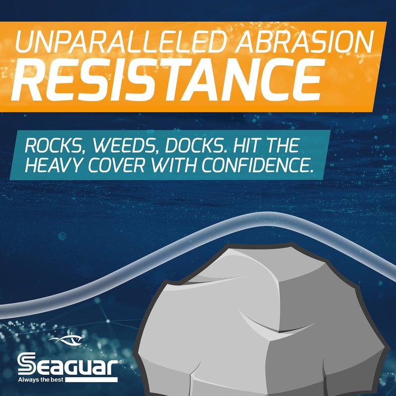 Seaguar Inshore 100% Fluorocarbon Fishing Line 15lbs, 100yds Break Strength/Length - 15IS100